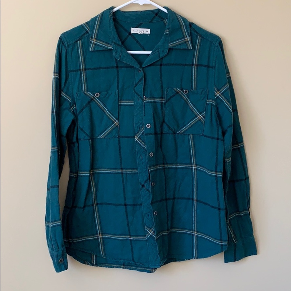 Blue flannel from LA HEARTS